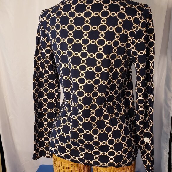 Ladies CHARTER CLUB Luxury Long Sleeve Boat Neck Jersey - M - Picture 3 of 4